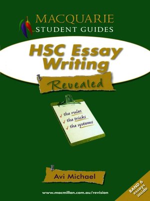 cover image of Macquarie Guide - HSC Essay Writing Revealed